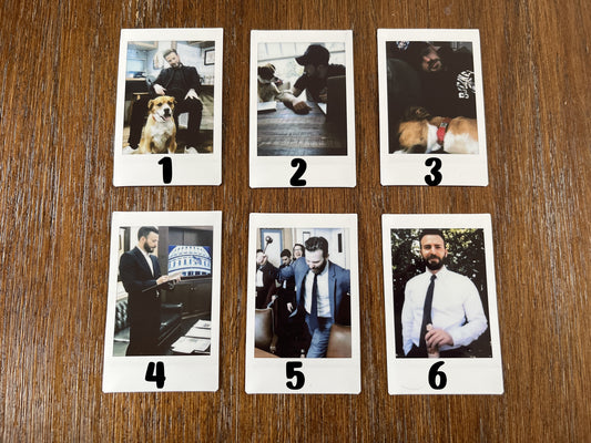 Chris Evans Polaroids