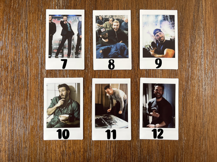 Chris Evans Polaroids