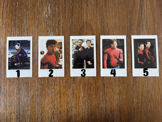 Tom Holland/Spiderman Polaroids